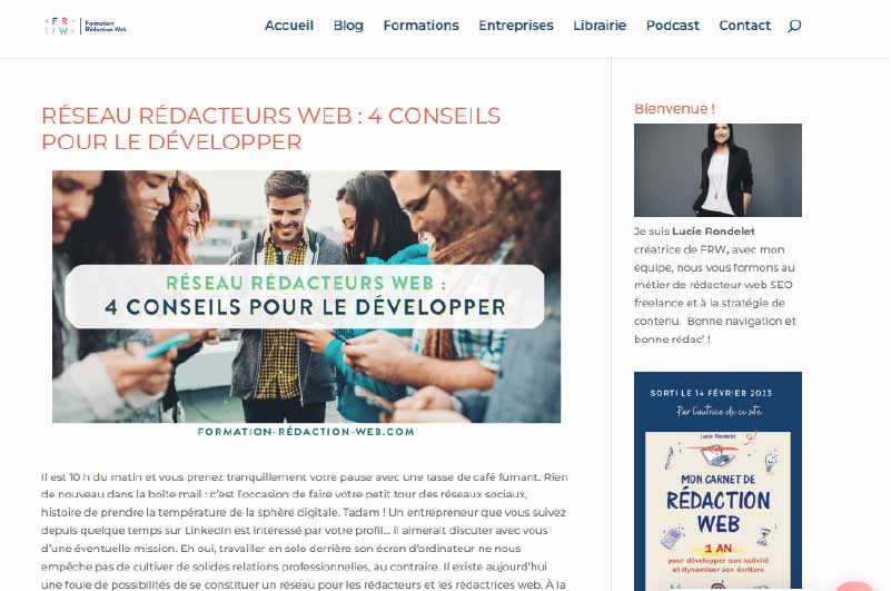 Blog | Formation Rédaction web