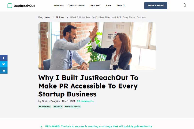 Blog | JustReachOut
