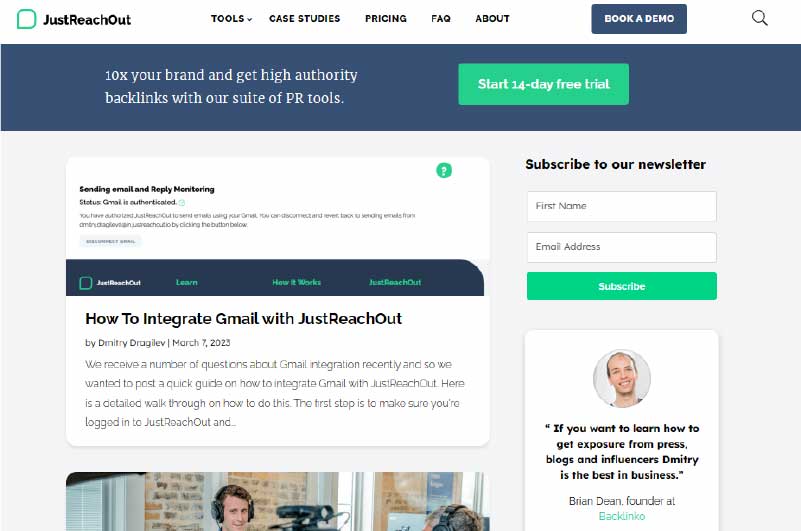 Blog | JustReachOut