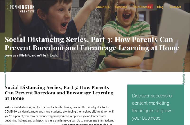 Blog | Pennington Creative