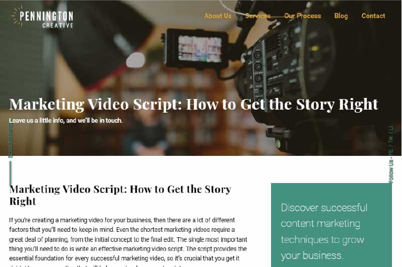 Blog | Pennington Creative