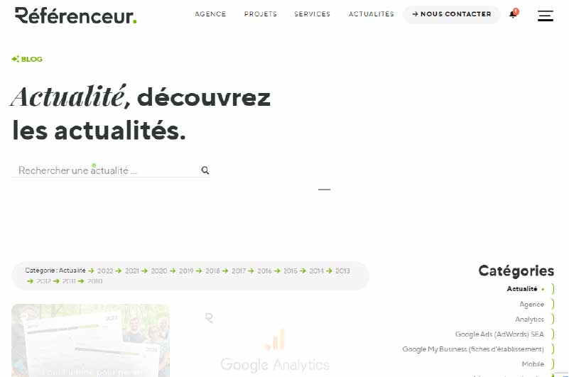 Blog | Référenceur.be