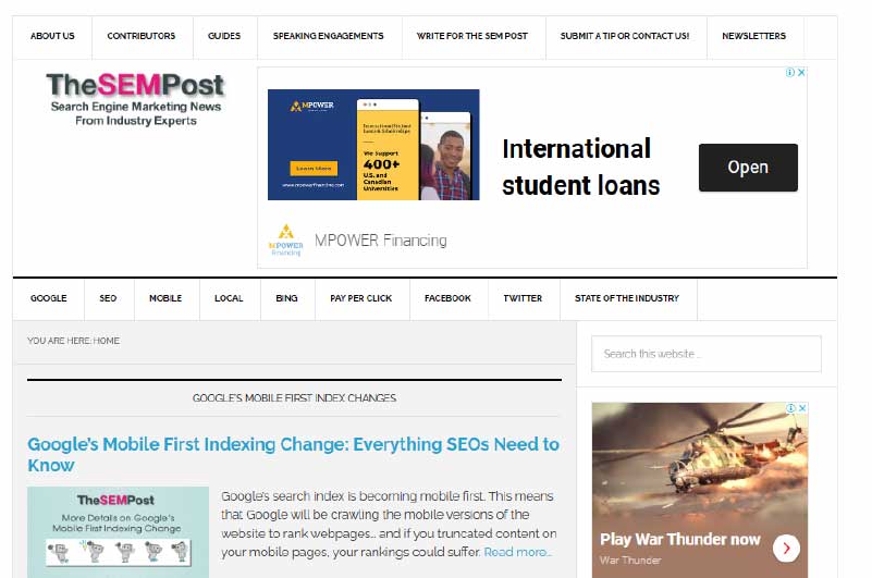 Blog | The SEM Post