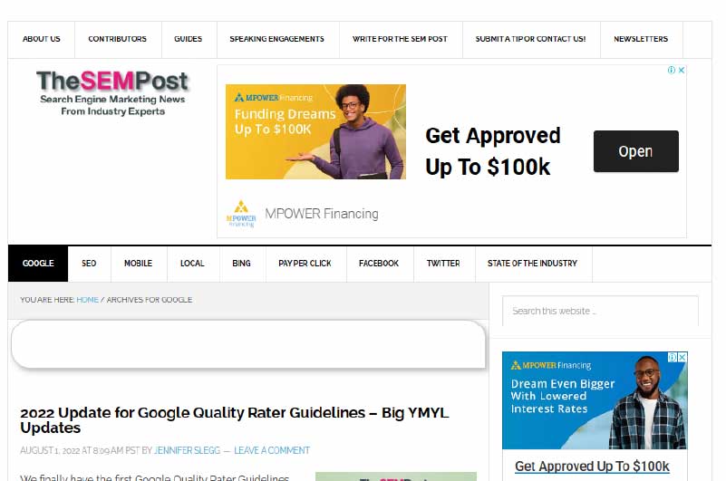 Blog | The SEM Post