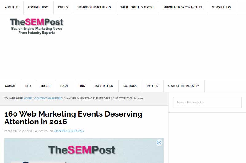 Blog | The SEM Post