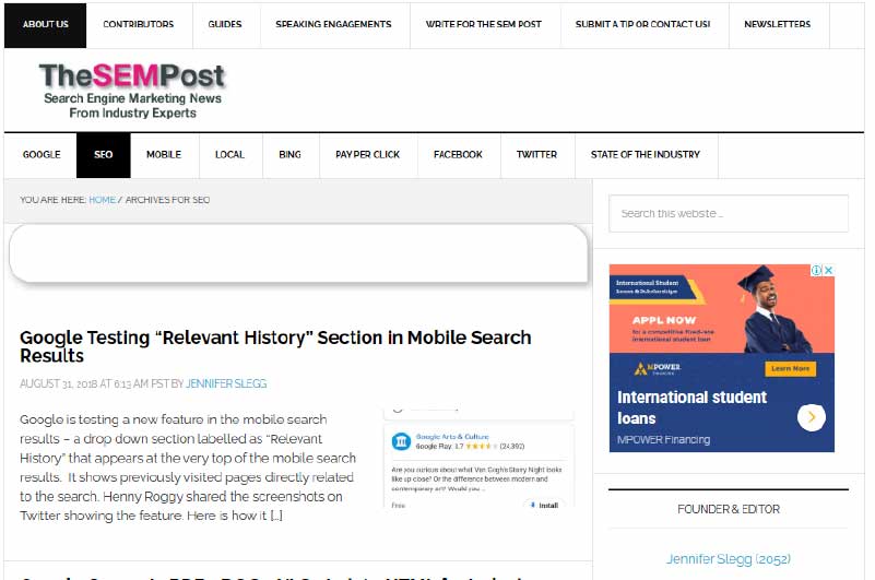 Blog | The SEM Post