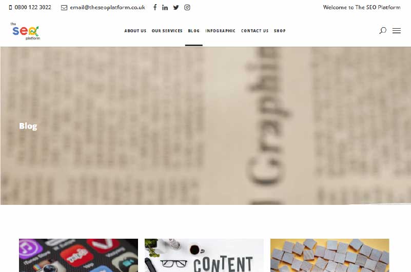 Blog | The SEO Platform