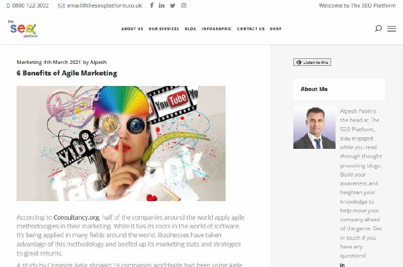 Blog | The SEO Platform