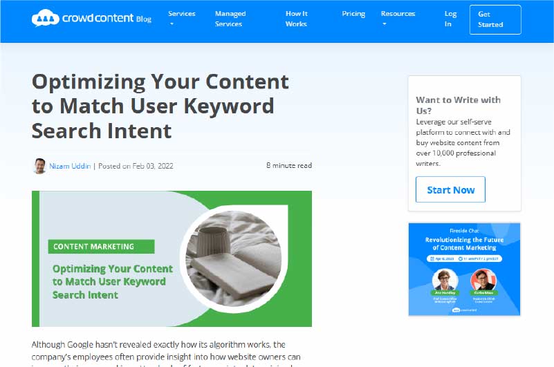 Blog | Crowd Content