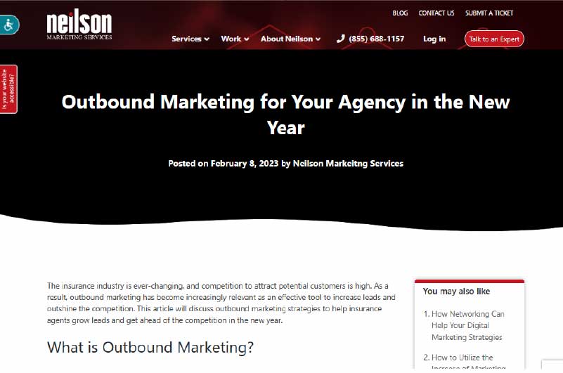 Blog | Neilson Marketing