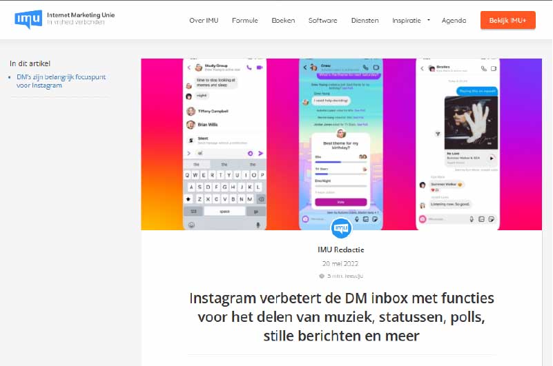 Blog | Internet Marketing Unie