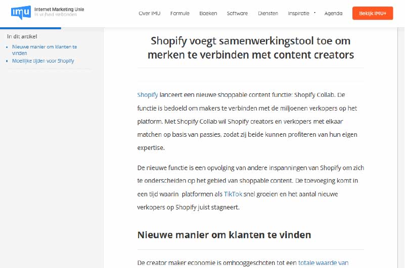 Blog | Internet Marketing Unie