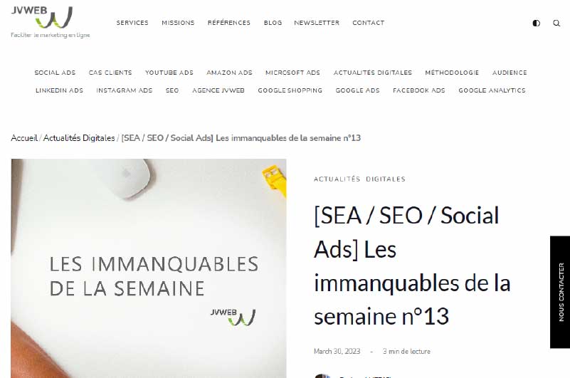 Blog | JVWEB