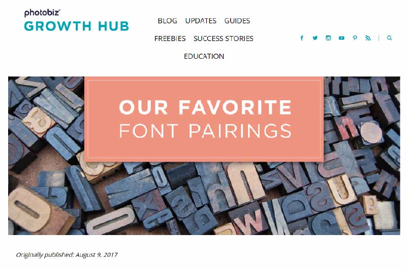 Blog | Photobiz