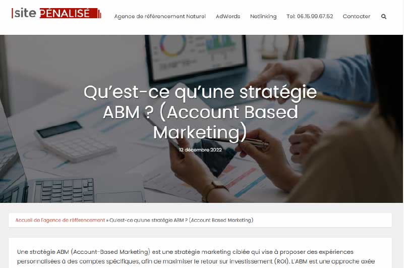 Blog | Site Pénalisé