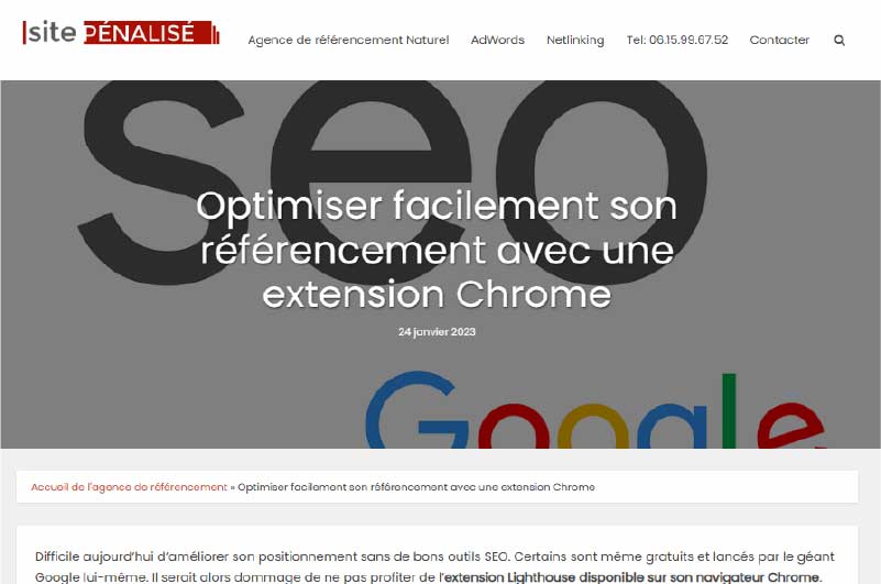 Blog | Site Pénalisé