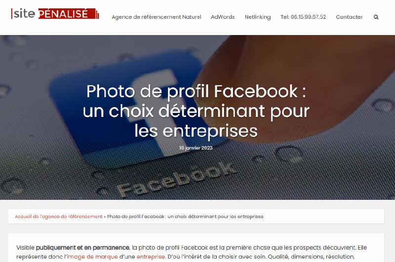 Blog | Site Pénalisé