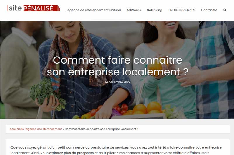 Blog | Site Pénalisé