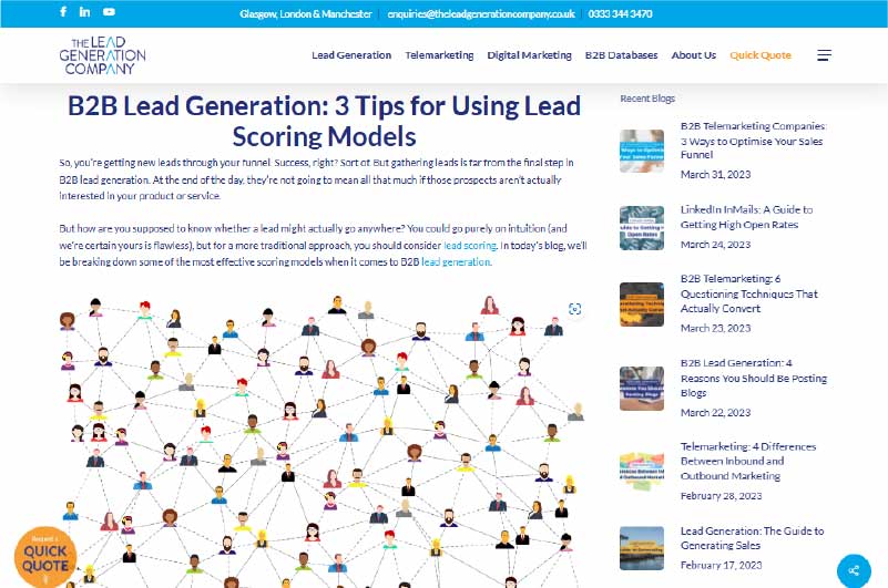 Blog | The Lead Generation Company 
