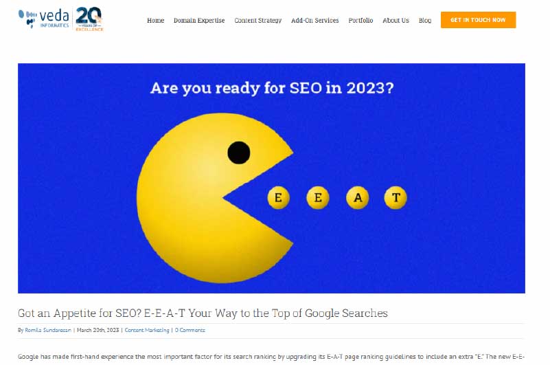 Blog | Veda Informatics