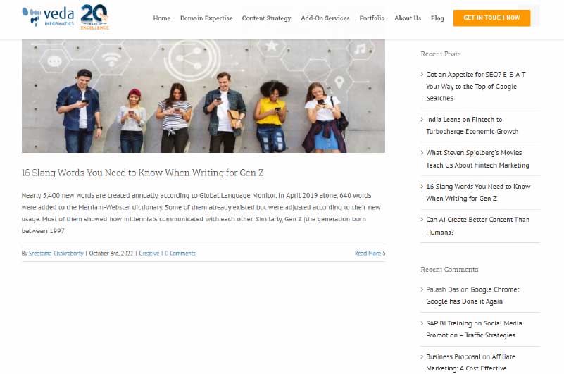 Blog | Veda Informatics