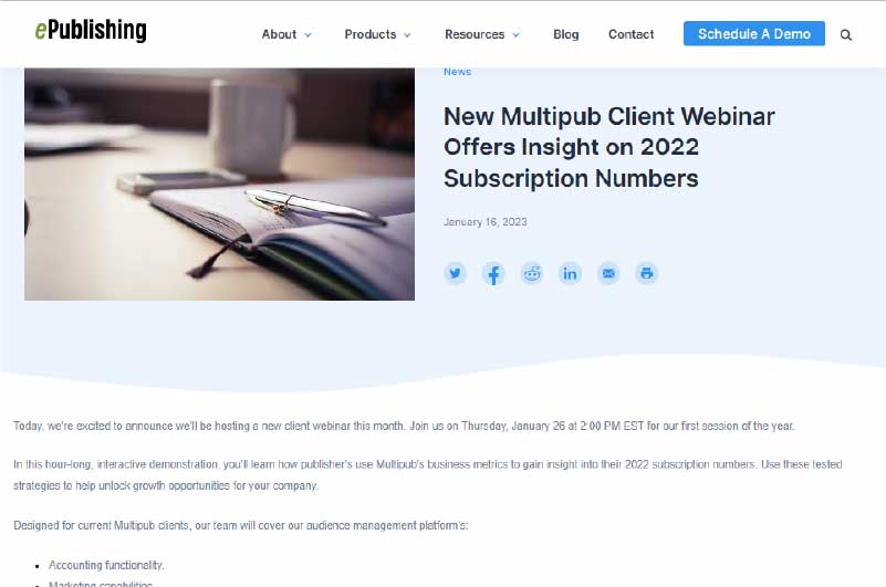 Blog | ePublishing