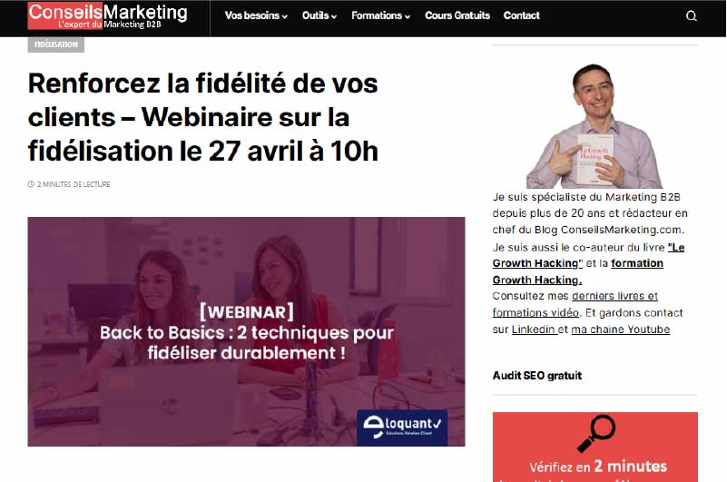 Blog | Conseils Marketing