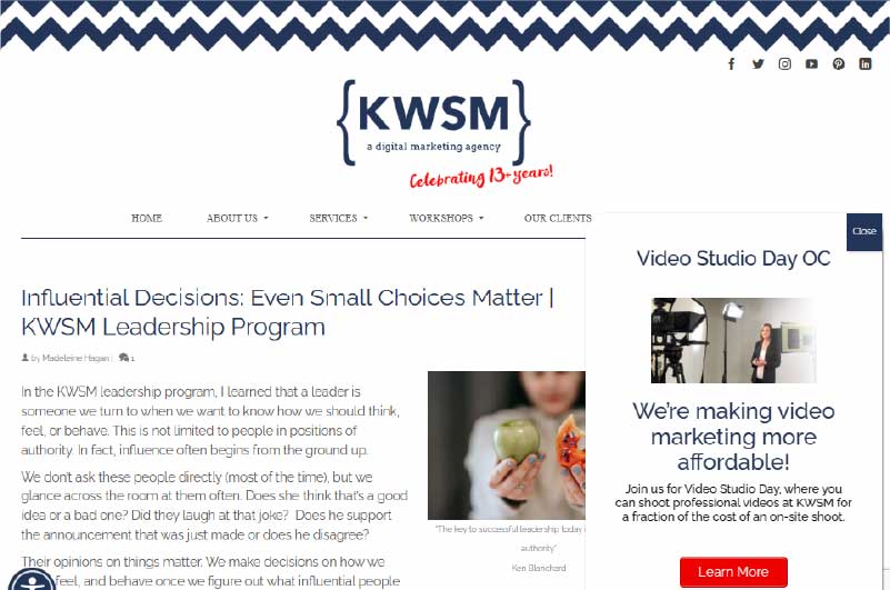 Blog | KWSM