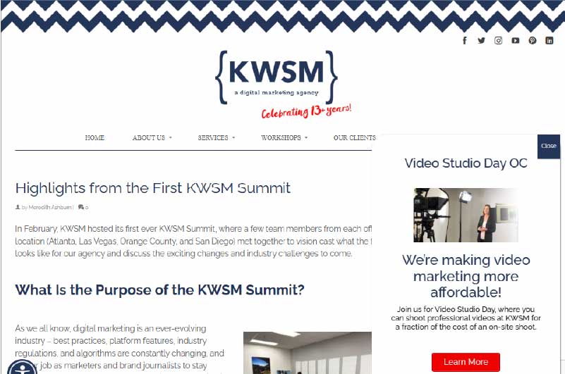 Blog | KWSM