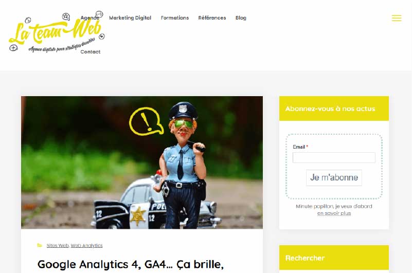 Blog |Team du web
