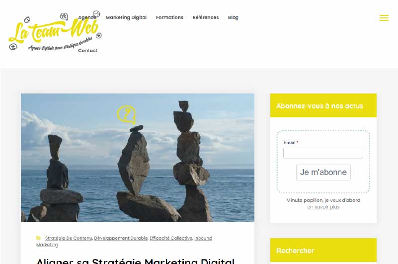 Blog |Team du web