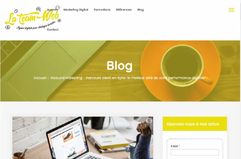 Blog |Team du web