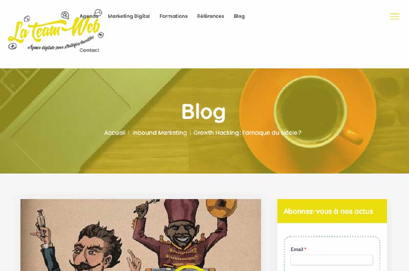 Blog |Team du web