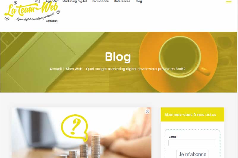 Blog |Team du web