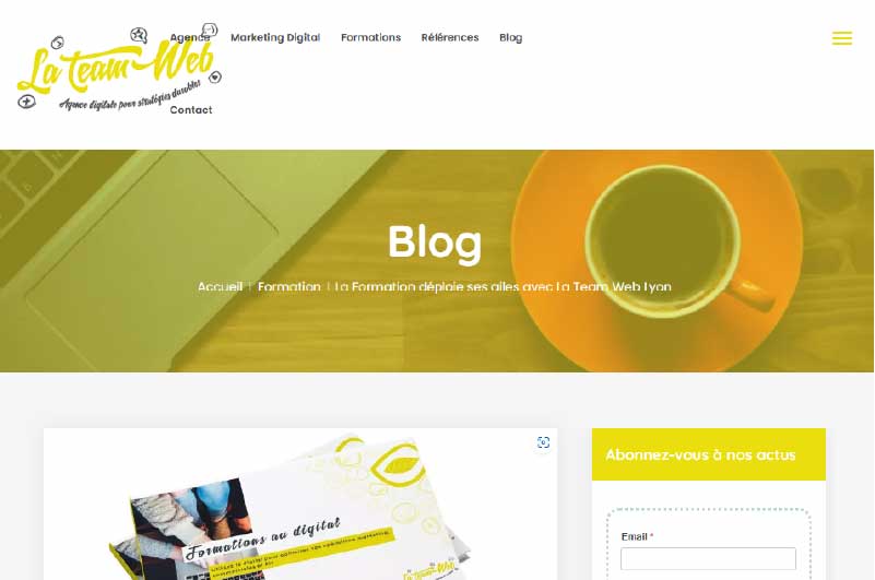 Blog |Team du web