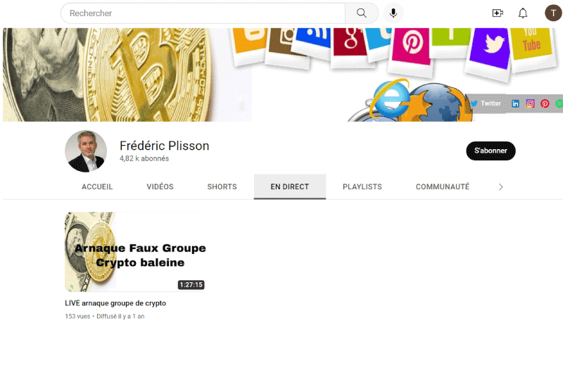 Canale YouTube | Frederic Plisson