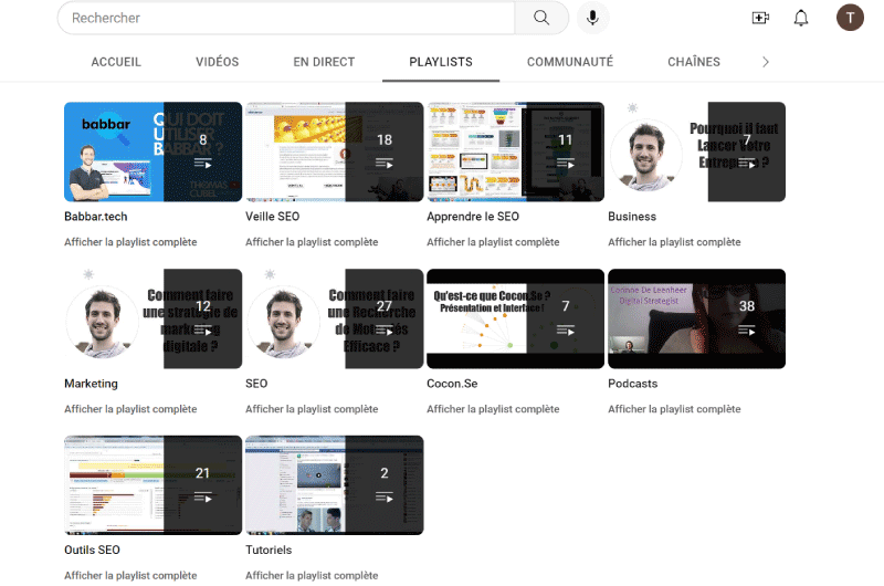 Canales YouTube | Thomas Cubel