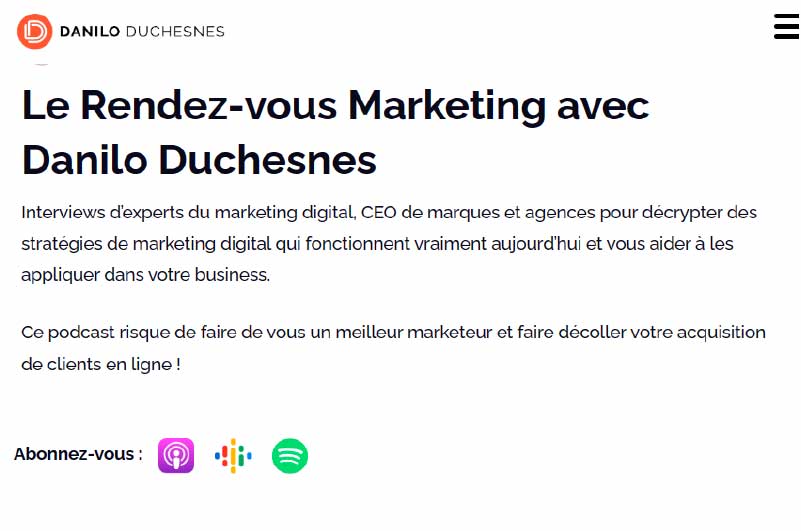 Podcast | Le Rendez-Vous Marketing