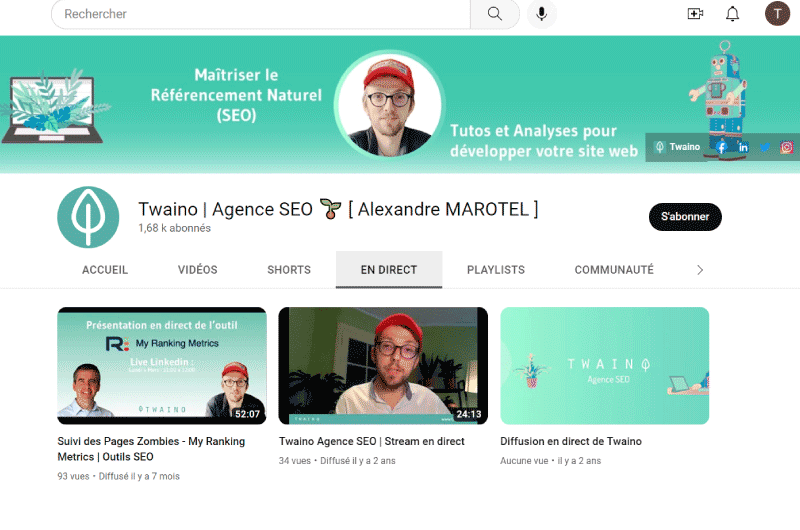 Canal de YouTube