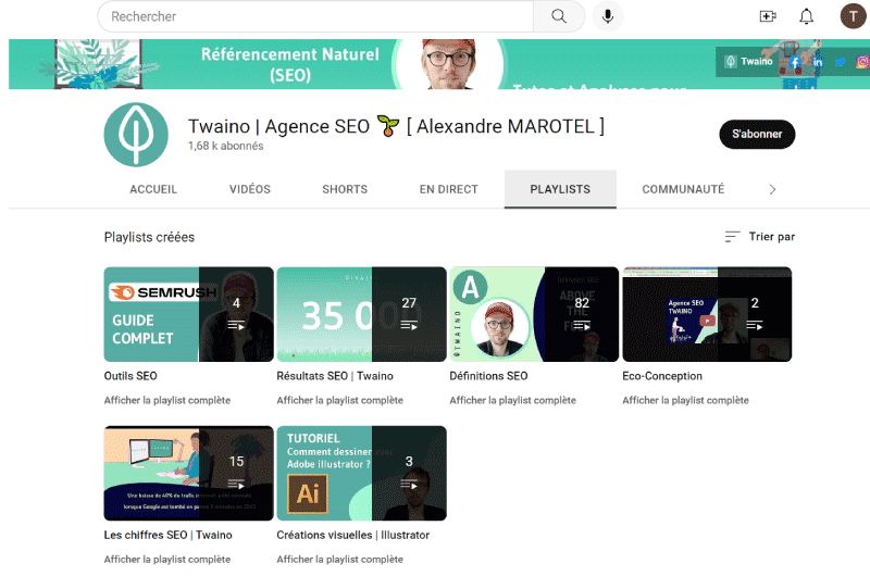 Canal de YouTube