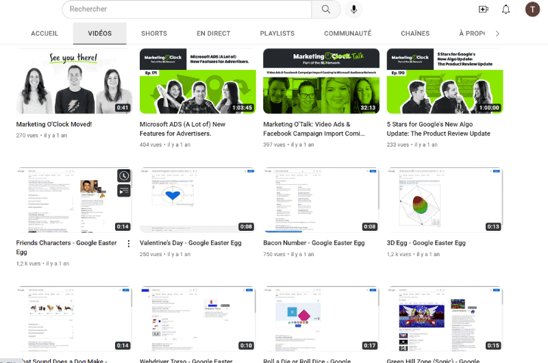 Canale YouTube | Search Engine Journal