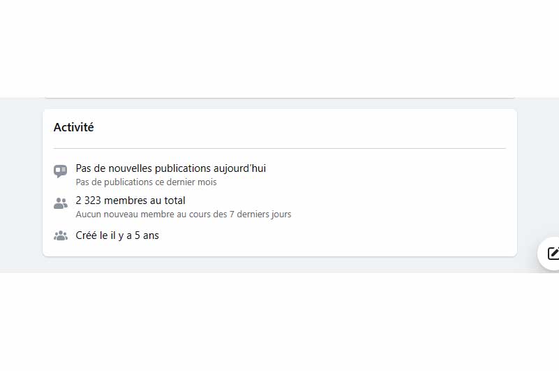 Gruppo Facebook | SEO en français
