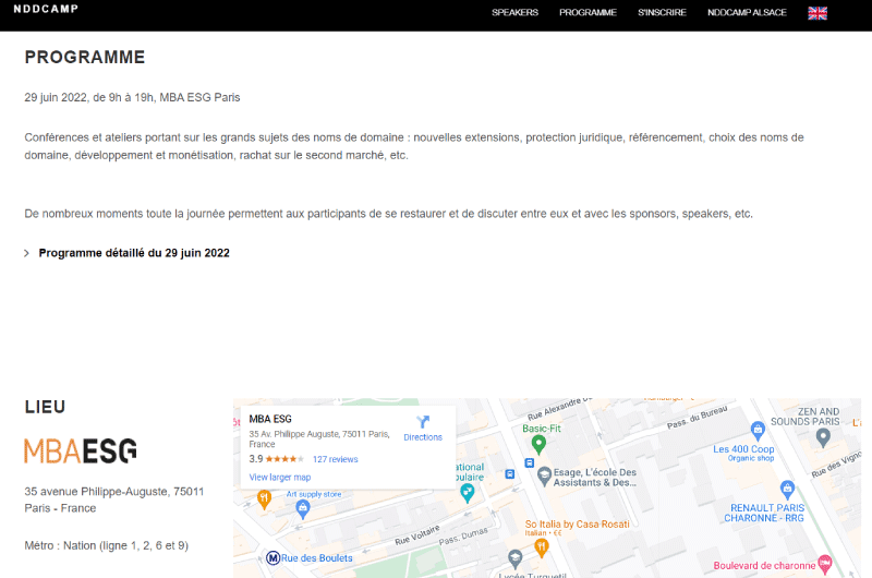 Eventi | NDDCAMP