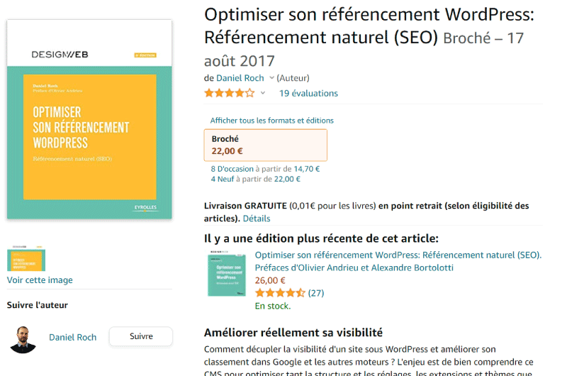 Book | Optimize your WordPress SEO – 3ᵉ edition : Référencement naturel (SEO)
