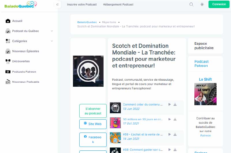 Podcast | Scotch e dominio del mondo – La Tranchée: podcast per marketer e imprenditori