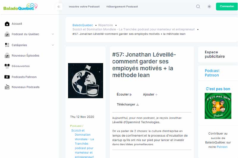 Podcast | Scotch e dominio del mondo – La Tranchée: podcast per marketer e imprenditori