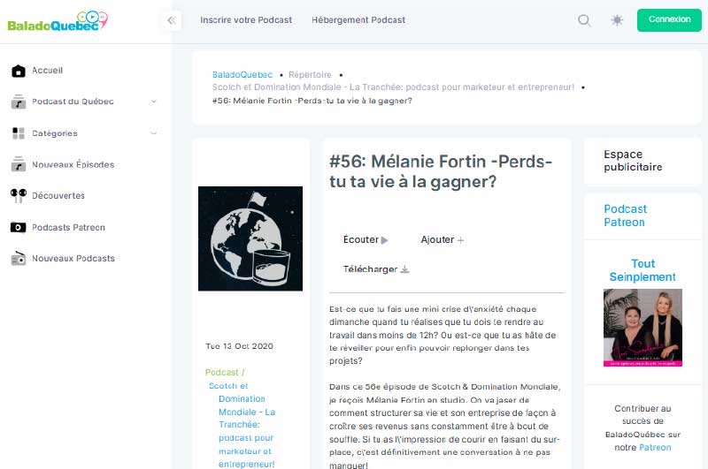 Podcast | Scotch e dominio del mondo – La Tranchée: podcast per marketer e imprenditori