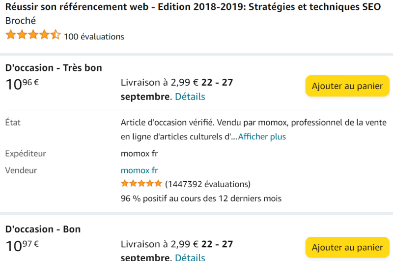 BOOKS | Réussir son référencement web – Edition 2018-2019 : SEO strategies and techniques