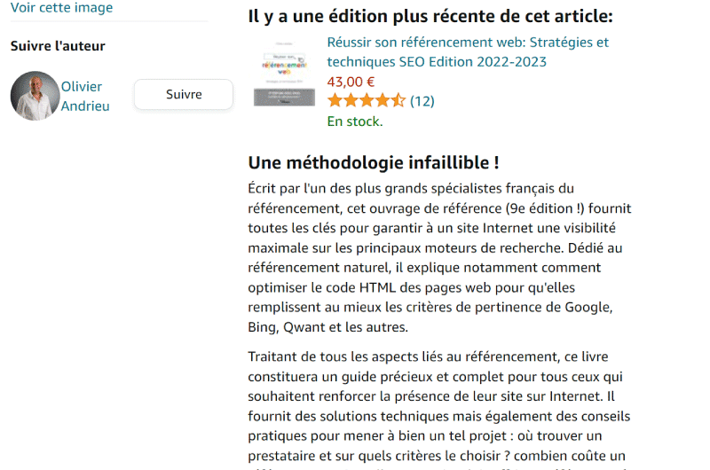 BOOKS | Réussir son référencement web – Edition 2018-2019 : SEO strategies and techniques