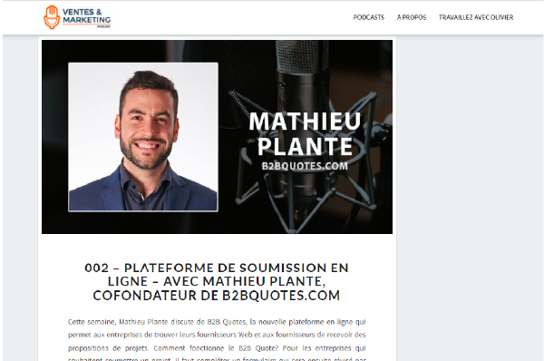 Podcast | Ventas y marketing podcast description
